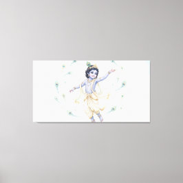 Impressão Em Tela Bal Krishna