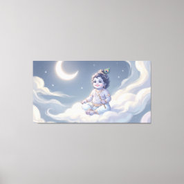Impressão Em Tela Bal Krishna
