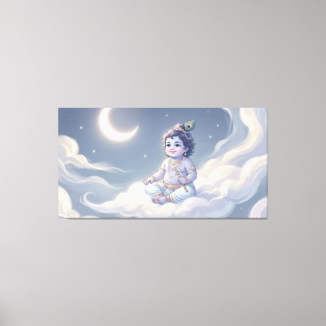 Impressão Em Tela Bal Krishna (Frente)