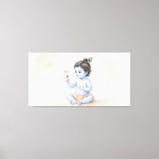 Impressão Em Tela Bal Krishna (Frente)