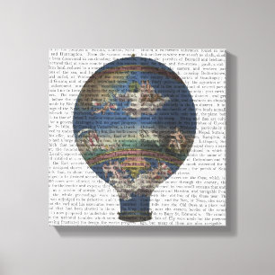 Impressão Em Tela Balão de Ar Quente Aerostático