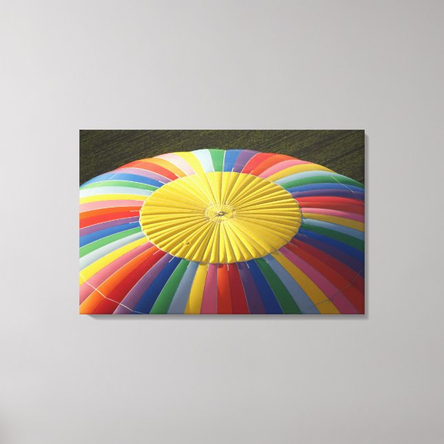 Impressão Em Tela Balão de ar quente, perto de Metven, Canterbury 2 (Frente)