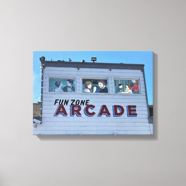 Impressão Em Tela Balboa Fund Zone, Newport Beach, Califórnia (Frente)