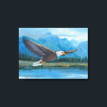 Impressão Em Tela Bald Eagle Soaring<br><div class="desc">Bald Eagle Soaring Artist: Tim OToole</div>