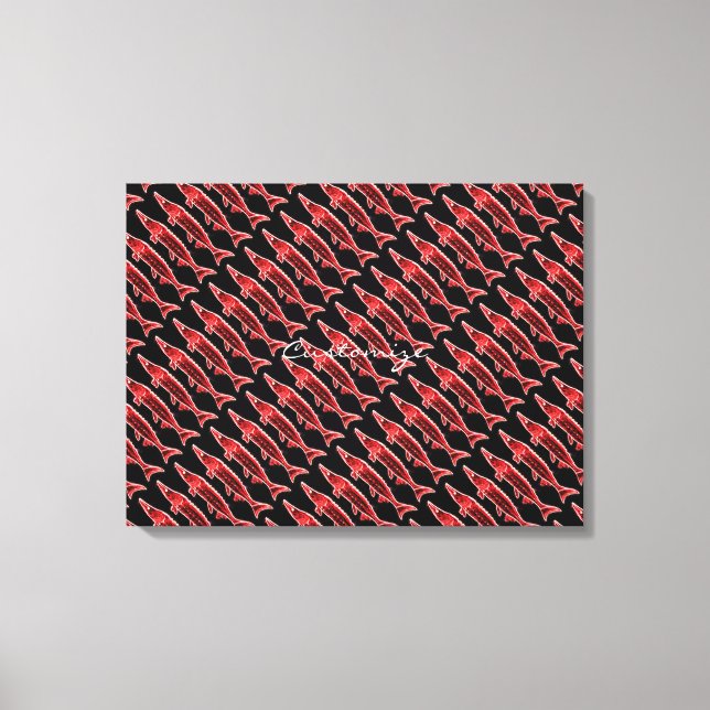 Impressão Em Tela baleia negra Thunder_Cove (Frente)