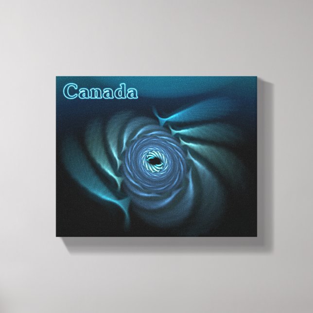 Impressão Em Tela Baleias de Gelo - Canadá (Frente)