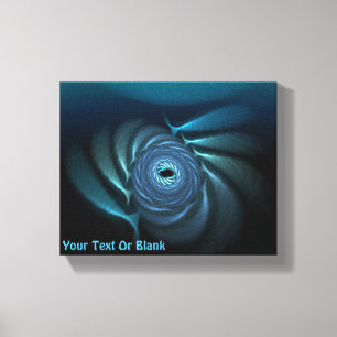 Impressão Em Tela Baleias de Gelo Fractal