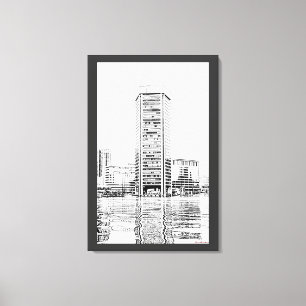 Impressão Em Tela Baltimore - World Trade Center