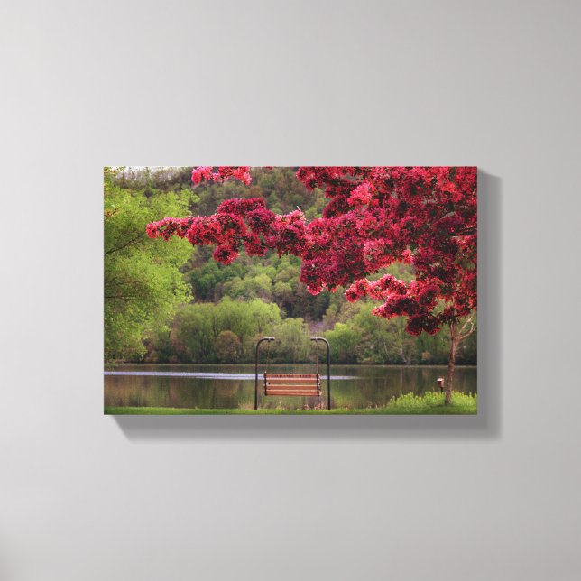 Impressão Em Tela Banco de balanço oscilante 12x8,75" (Frente)