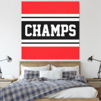 Bandas brancas escuras brilhantes do CHAMPS