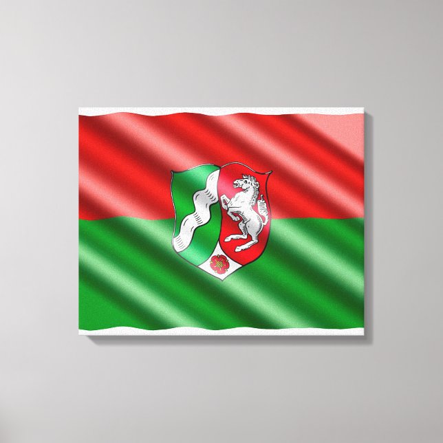 Impressão Em Tela Bandeira alemã (Frente)