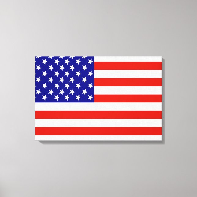 IMPRESSÃO EM TELA BANDEIRA AMERICANA (Frente)