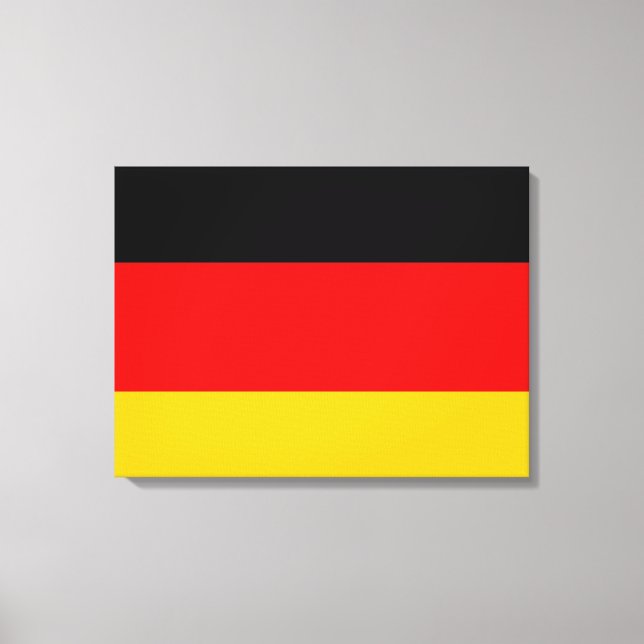 Impressão Em Tela bandeira da alemanha (Frente)