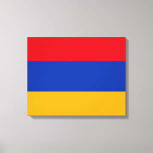 Impressão Em Tela Bandeira da Armênia