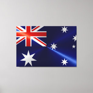 Impressão Em Tela Bandeira da Austrália