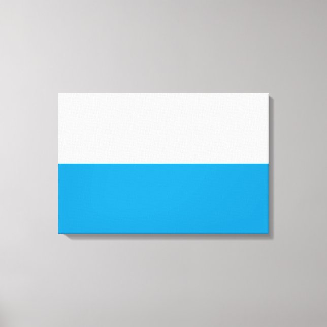 Impressão Em Tela Bandeira da Baviera (Estado alemão) (Frente)