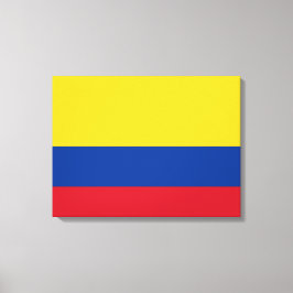 Impressão Em Tela Bandeira da Colômbia