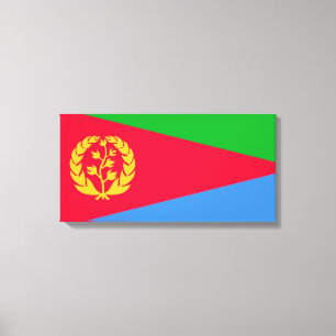 Impressão Em Tela Bandeira da Eritreia (Eritreia)
