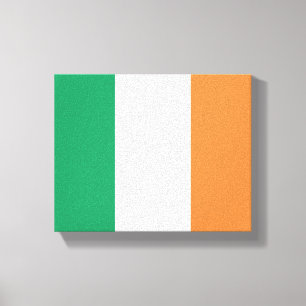 Impressão Em Tela Bandeira da Irlanda