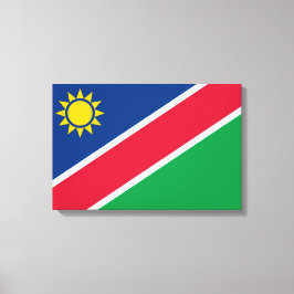 Impressão Em Tela Bandeira da Namíbia (África Austral)