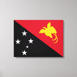 Impressão Em Tela Bandeira da Papua-Nova Guiné