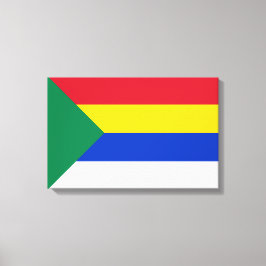 Impressão Em Tela Bandeira da Religião Drusos