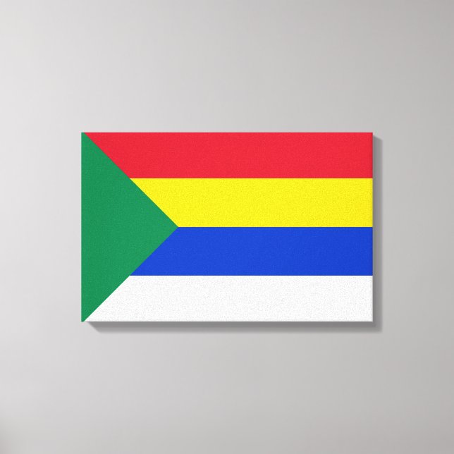 Impressão Em Tela Bandeira da Religião Drusos (Frente)