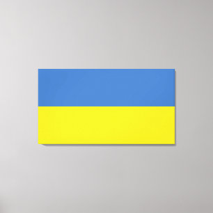 Impressão Em Tela Bandeira da Ucrânia, Ucraniano Слава Україні Slava
