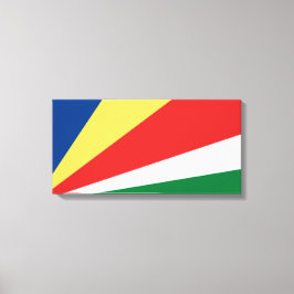 Impressão Em Tela Bandeira das Seychelles