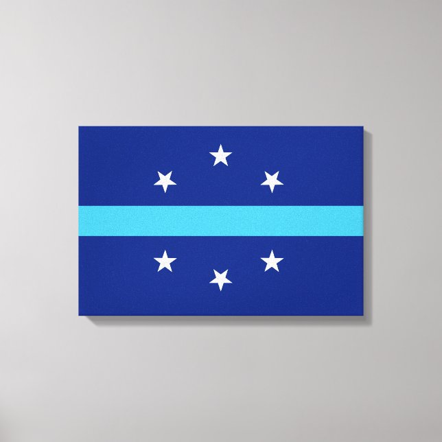 Impressão Em Tela Bandeira de Anaheim (Califórnia, EUA) (Frente)