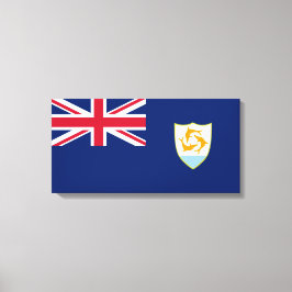 Impressão Em Tela Bandeira de Anguilla (Caribe)