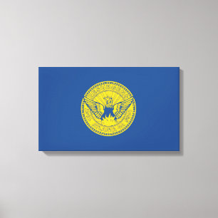 Impressão Em Tela Bandeira de Atlanta (Geórgia, EUA)