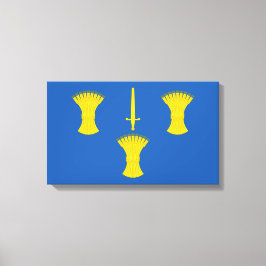 Impressão Em Tela Bandeira de Cheshire (distrito do Reino Unido)