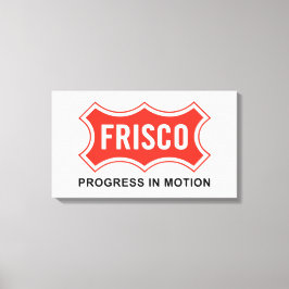 Impressão Em Tela Bandeira de Frisco (Cidade do Texas)