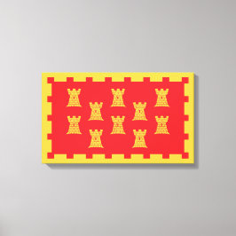 Impressão Em Tela Bandeira de Greater Manchester (Reino Unido)