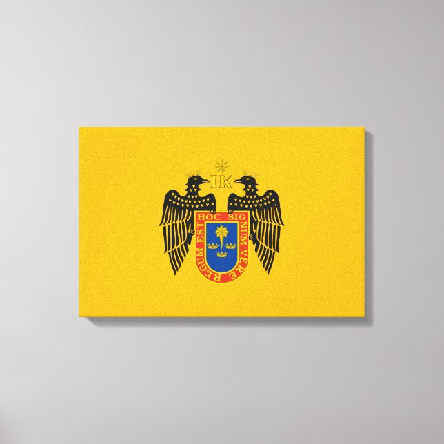 Impressão Em Tela Bandeira de Lima (Peru) (Frente)