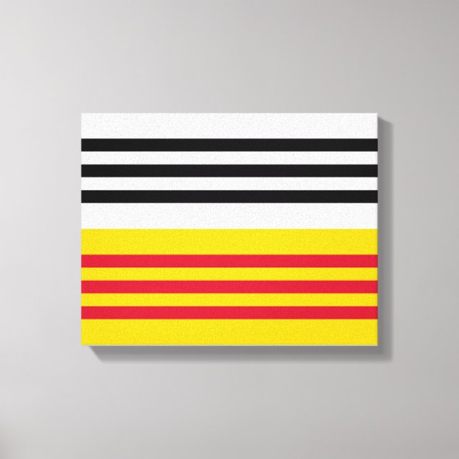 Impressão Em Tela Bandeira de Loon op Zand (Frente)