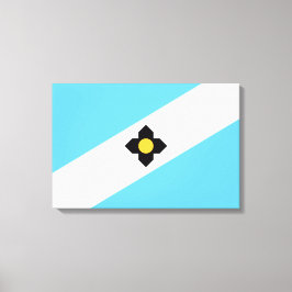 Impressão Em Tela Bandeira de Madison (Wisconsin)
