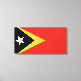 Impressão Em Tela Bandeira de Timor-Leste