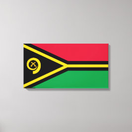 Impressão Em Tela Bandeira de Vanuatu