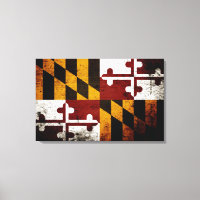 Bandeira do Estado de Maryland, Grunge Negro