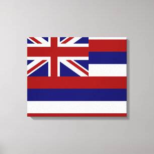 Impressão Em Tela bandeira do Havaí
