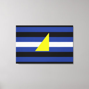 Impressão Em Tela Bandeira do Orgulho de Aquecimento
