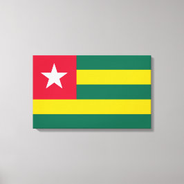 Impressão Em Tela Bandeira do Togo