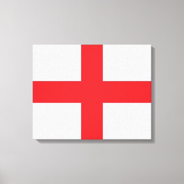 Impressão Em Tela Bandeira Inglaterra (Frente)