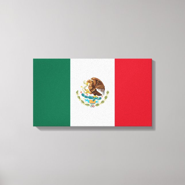 Impressão Em Tela Bandeira mexicana (México) (Frente)