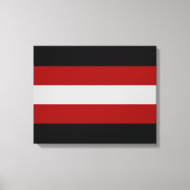 Impressão Em Tela Bandeira Satânica