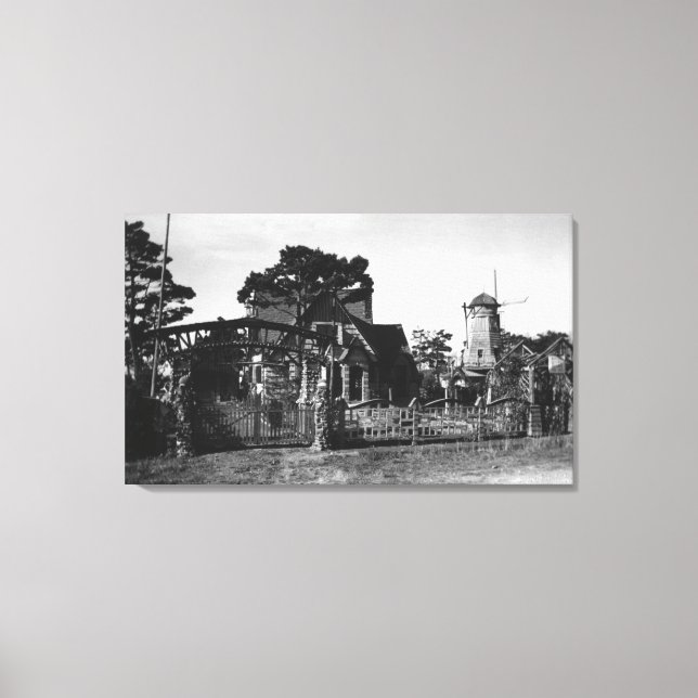 Impressão Em Tela Bandon, Oregon Natulanda Home Auto Park (Frente)