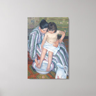 Impressão Em Tela Banho infantil, 1893 (óleo na canvas)