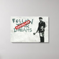 Banksy Siga seus sonhos